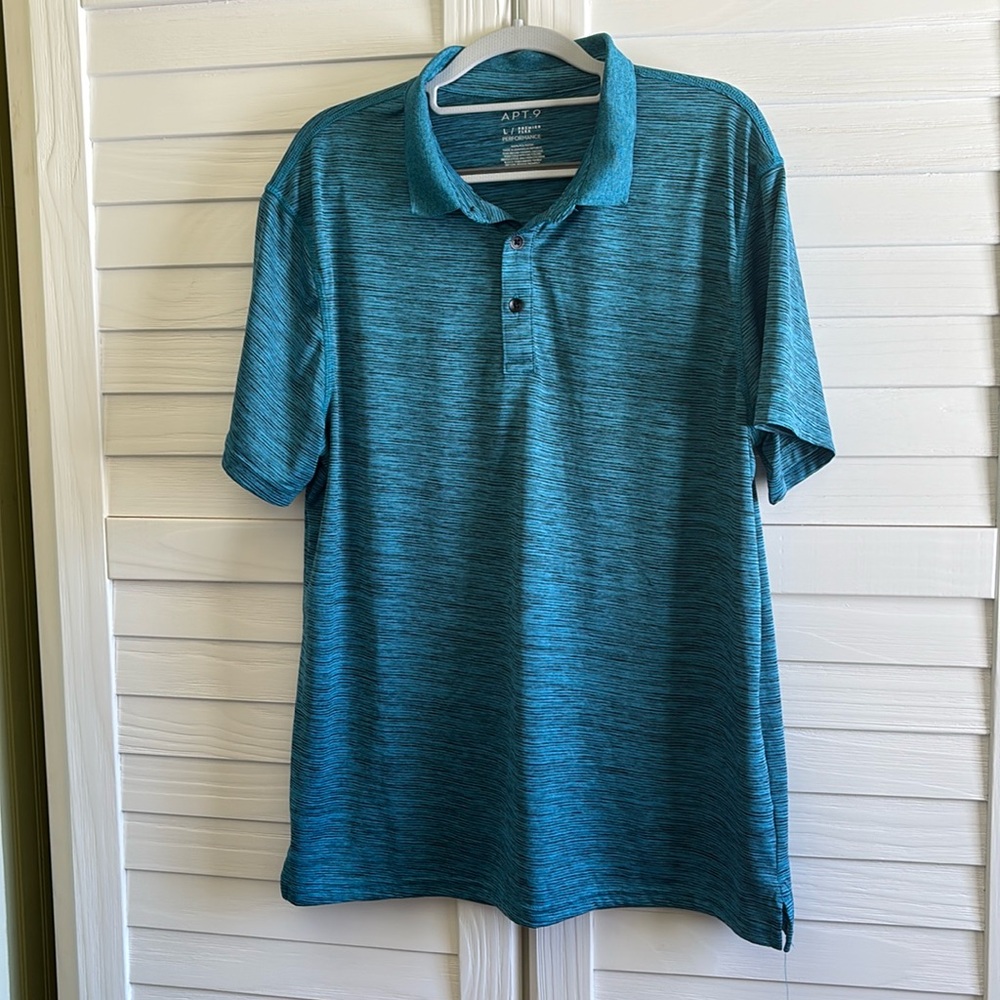 Apt 9 Premier Flex performance golf polo